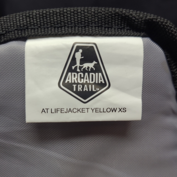 ARCADIA TRAIL LIFE JACKET X-SMALL HIGH VISIBILITY DOG FLOATATION VEST/HARNESS - Picture 4 of 11